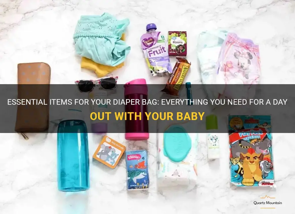 what do I need to pack in a diaper bag