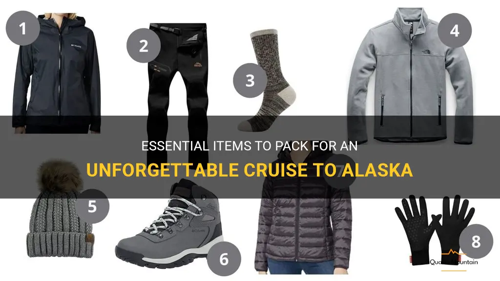 what do I pack for a cruise to alaska
