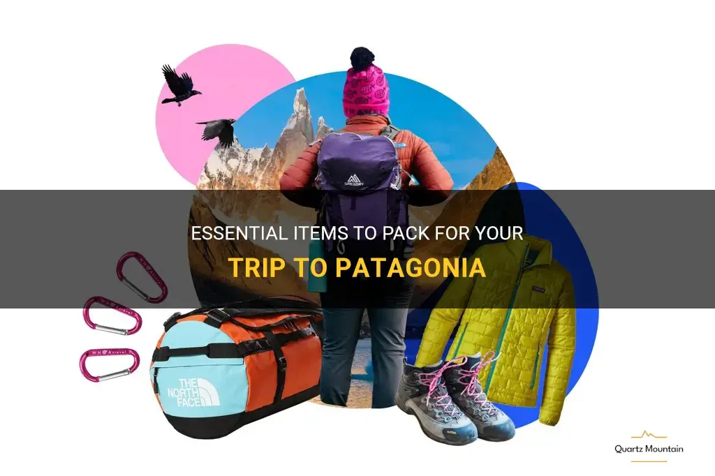 what do you pack to travel to patagonia