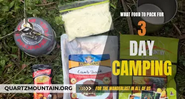 The Essential Foods to Pack for a 3-Day Camping Trip