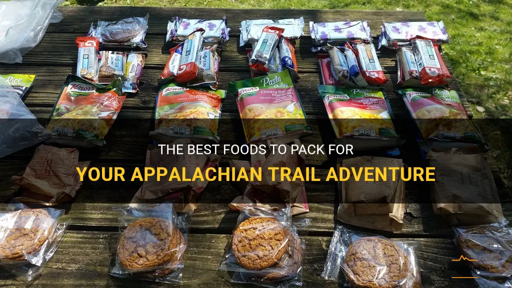 what food to pack for appalachian trail