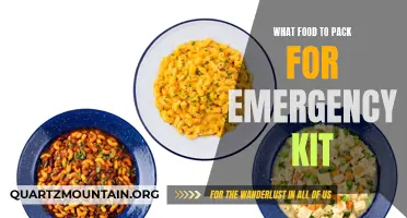What Food Items Should You Pack in Your Emergency Kit?