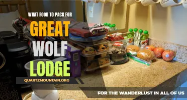 Pack These Delicious Foods for Your Great Wolf Lodge Trip