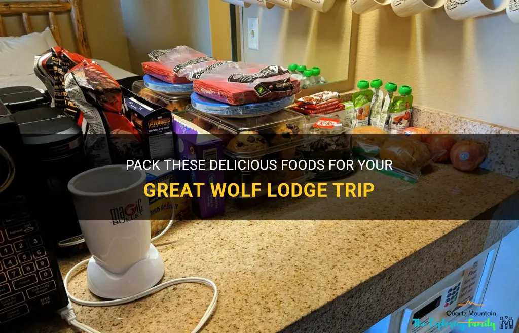 what food to pack for great wolf lodge