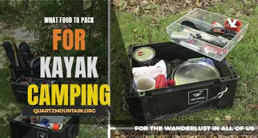 The Essential Food Guide for Kayak Camping Trips