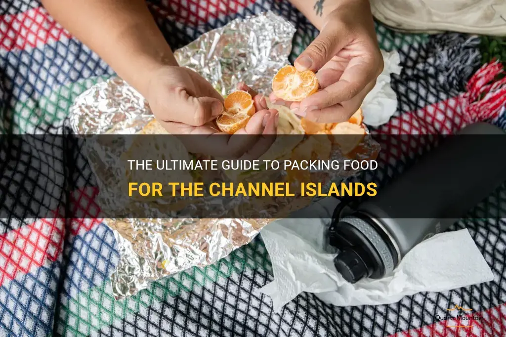 what food to pack for the channel islands