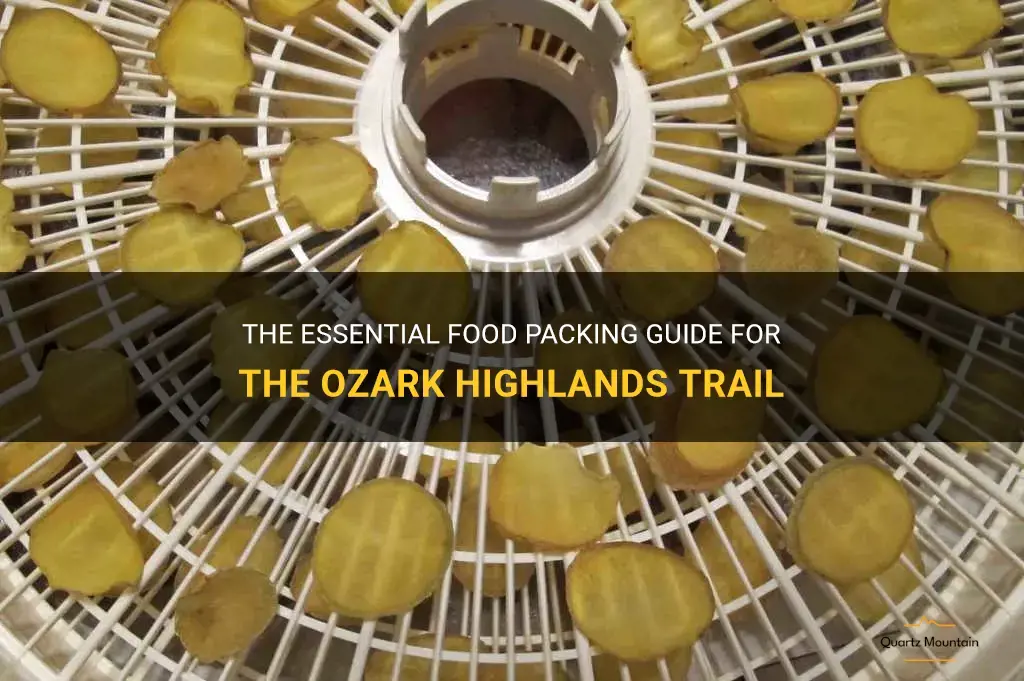 what food to pack for the ozark highlands trail