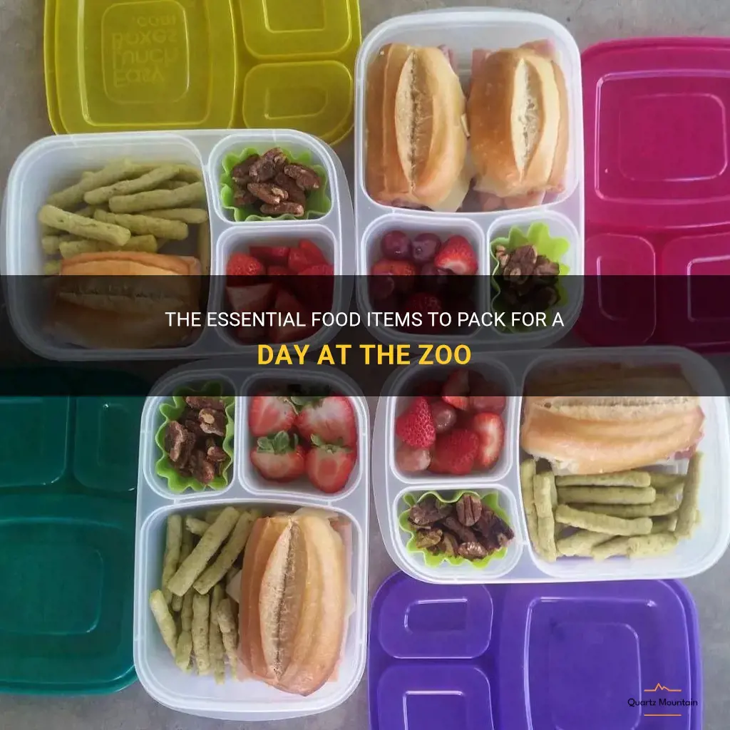 what food to pack for the zoo
