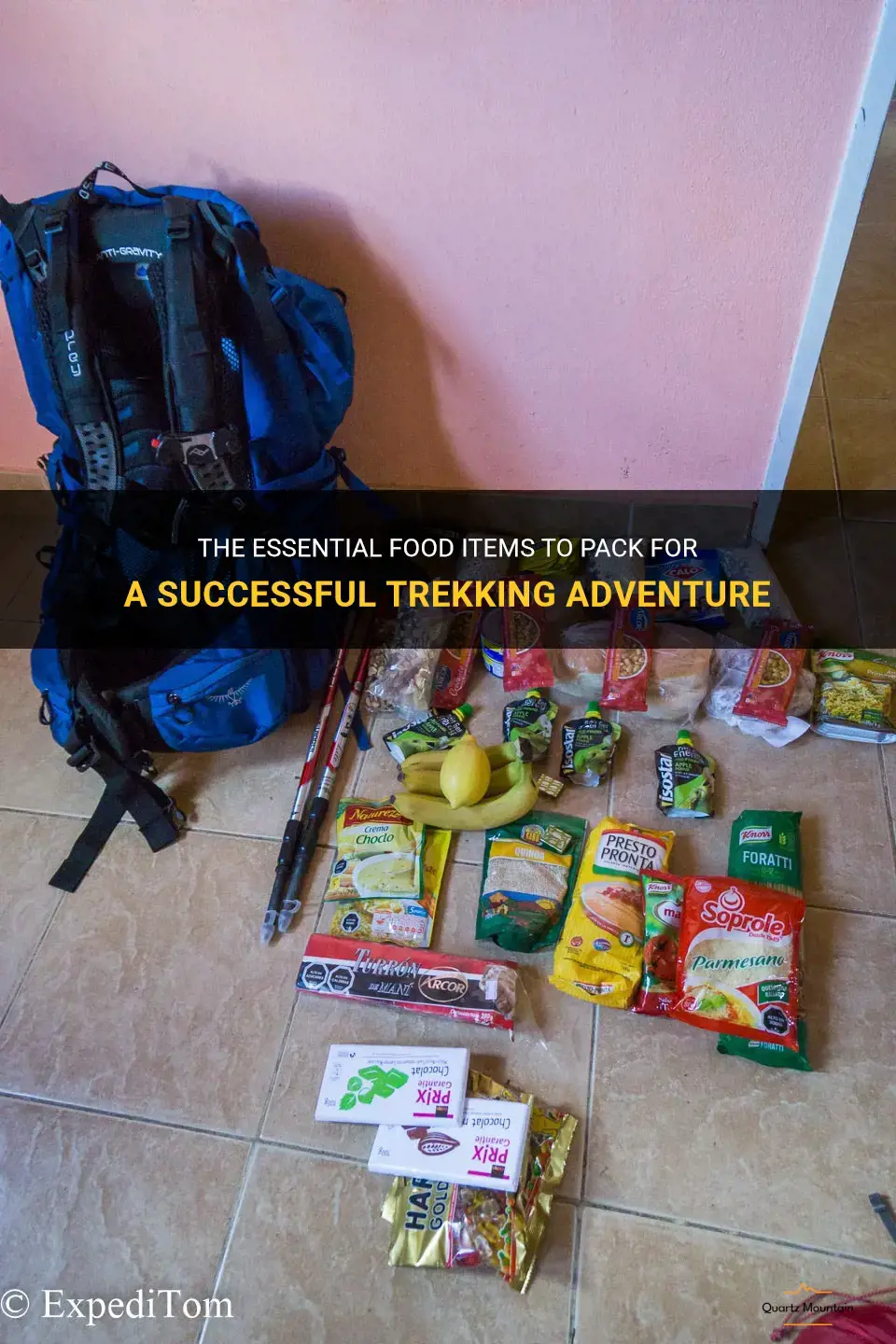 what food to pack for trekking