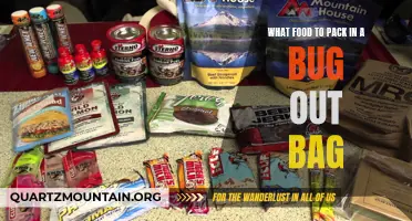 The Essential Food Items to Pack in a Bug Out Bag for Survival
