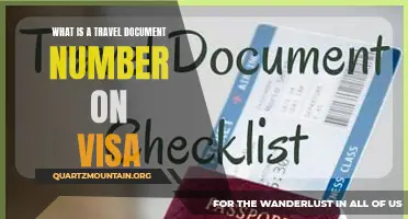 Understanding the Importance of the Travel Document Number on Your Visa