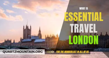 Exploring the Importance of Essential Travel in London