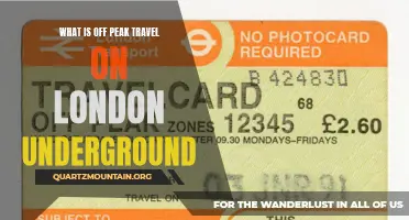 Understanding Off-Peak Travel on the London Underground