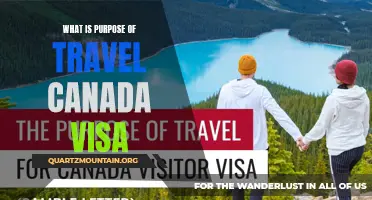 Understanding the Purpose of Canada Travel Visa