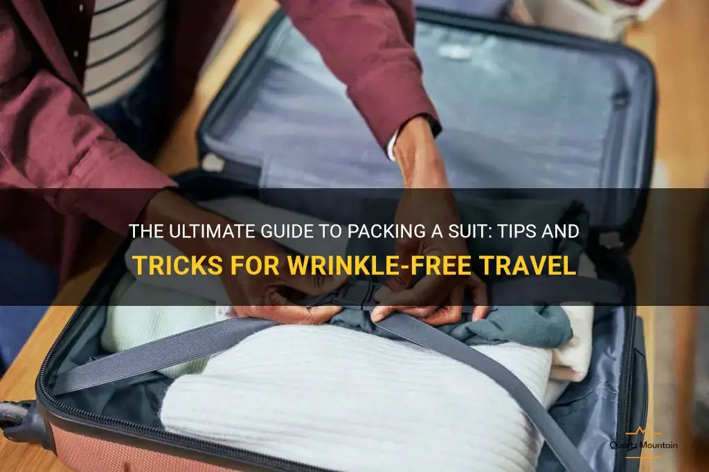 what is the best way to pack a suit