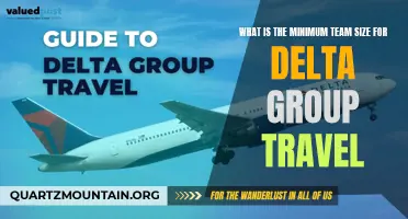 The Ideal Team Size for Delta Group Travel: Explained
