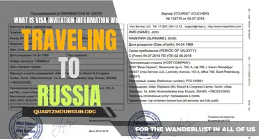 Understanding Visa Invitation Information When Traveling to Russia