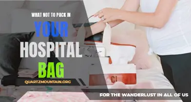 Essential Items to Avoid Packing in Your Hospital Bag