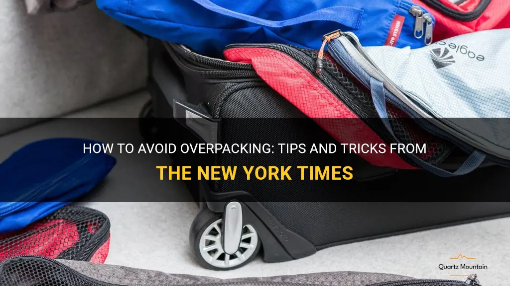 what not to pack nyt