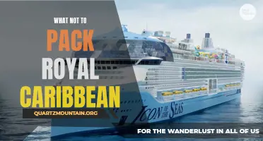 What to Avoid Packing on Your Royal Caribbean Cruise