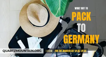 Essential Tips: What Not to Pack When Traveling to Germany