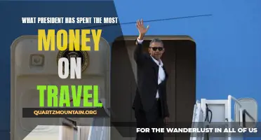 Which President Holds the Title for the Highest Travel Expenses in History?