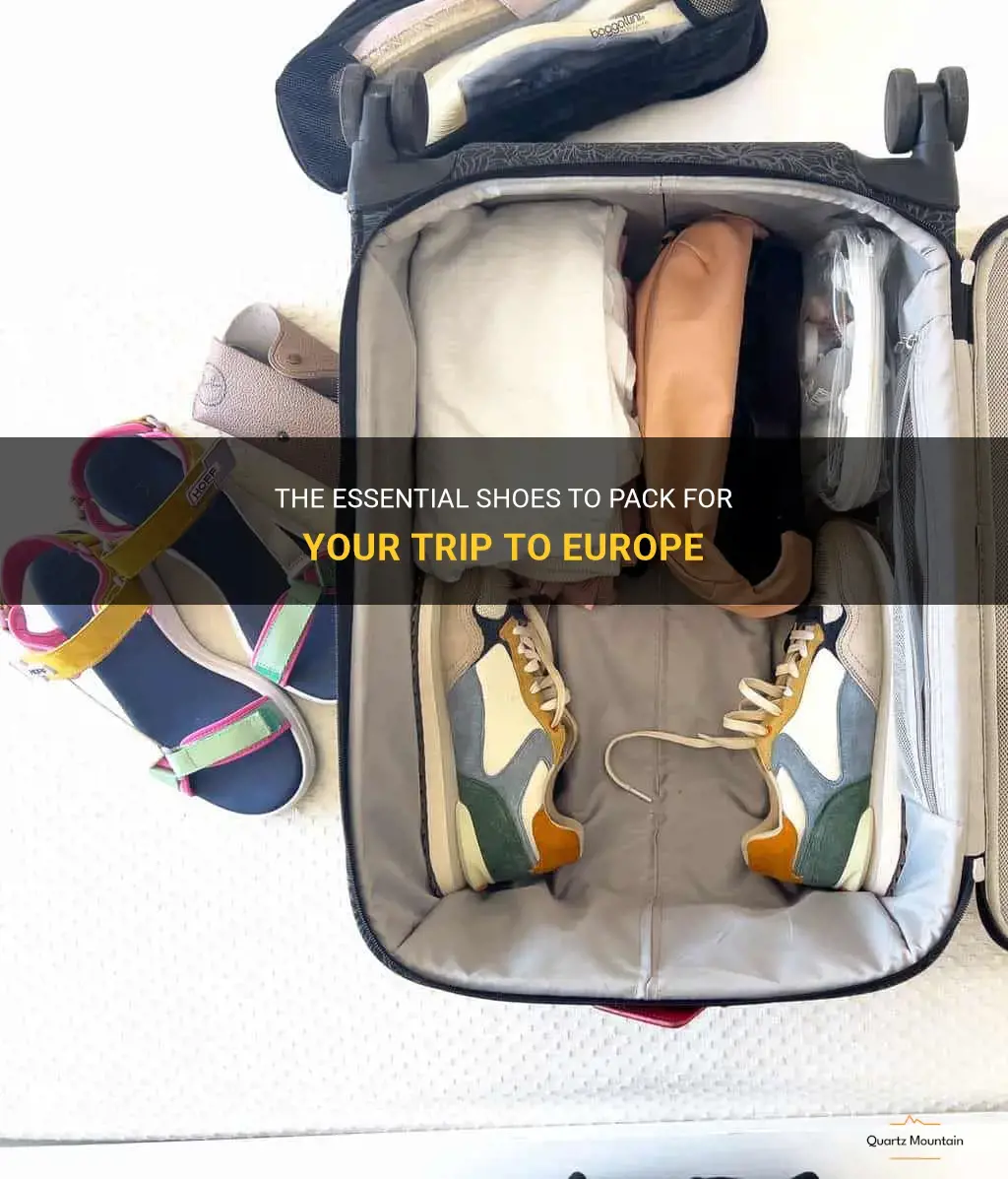 what shoes to pack for europe