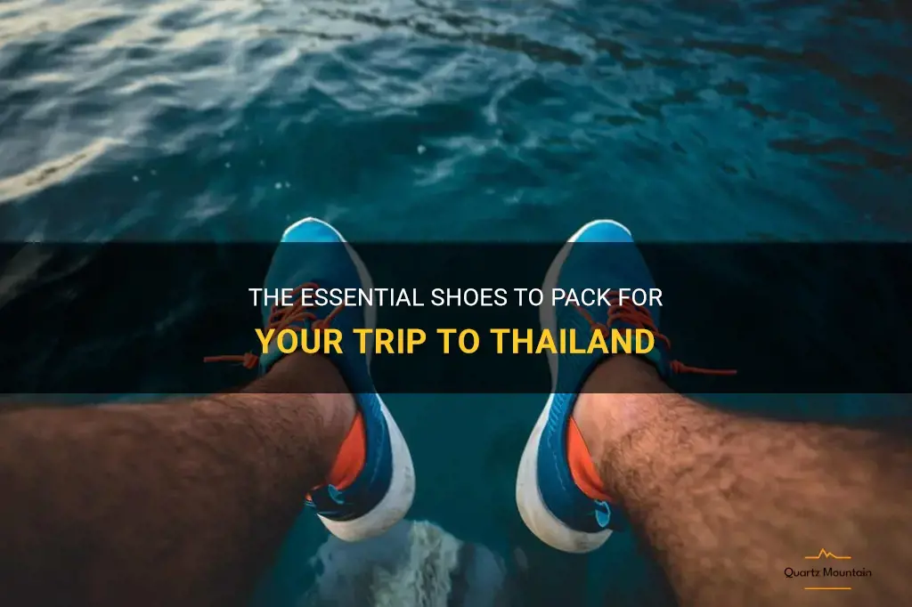what shoes to pack for thailand