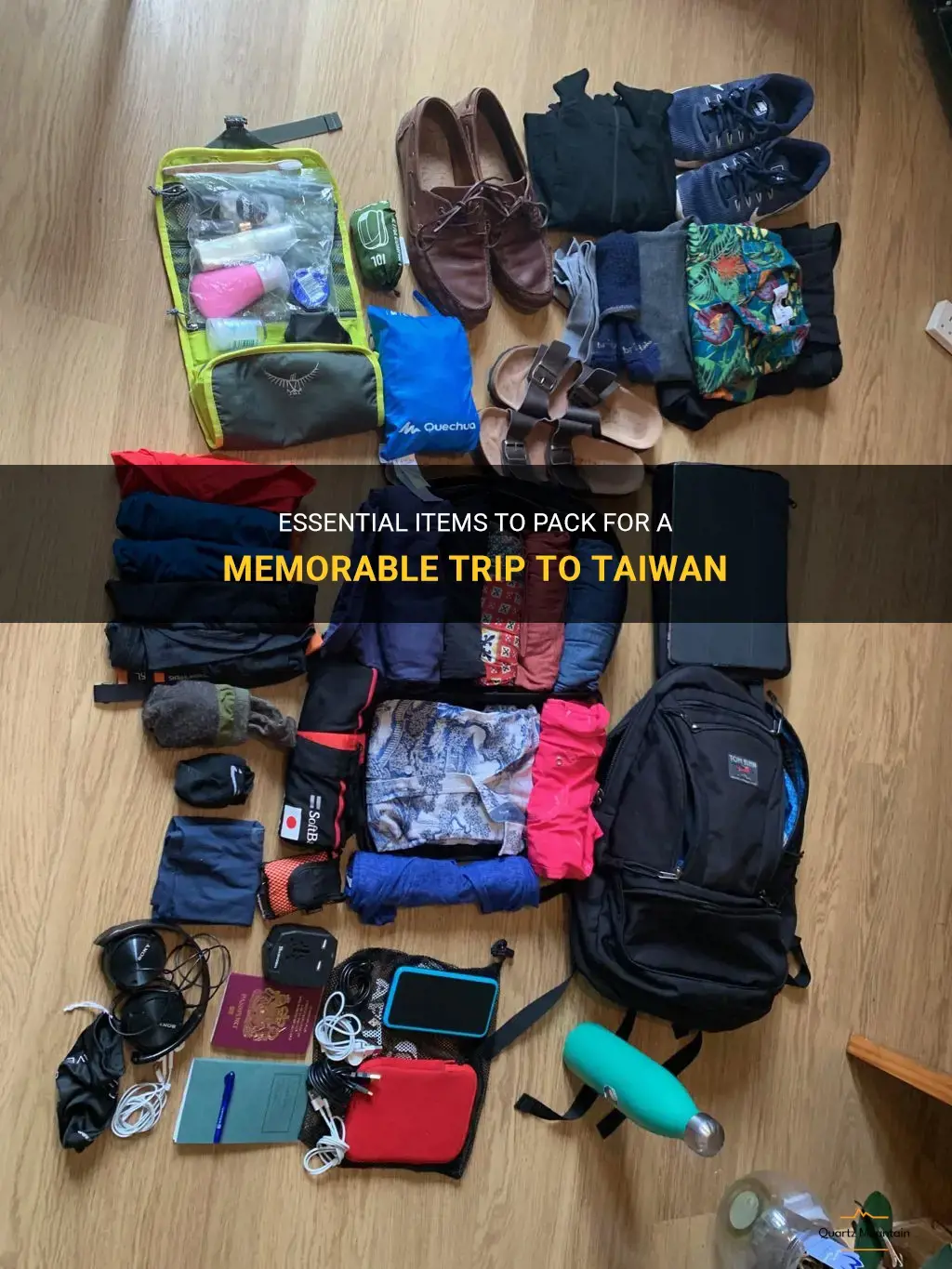 what should a tourist pack to go to taiwan