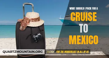 The Complete Guide: Essential Items to Pack for a Cruise to Mexico