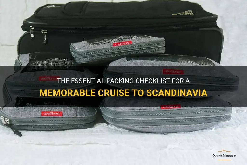what should I pack for a cruise to scandinavia