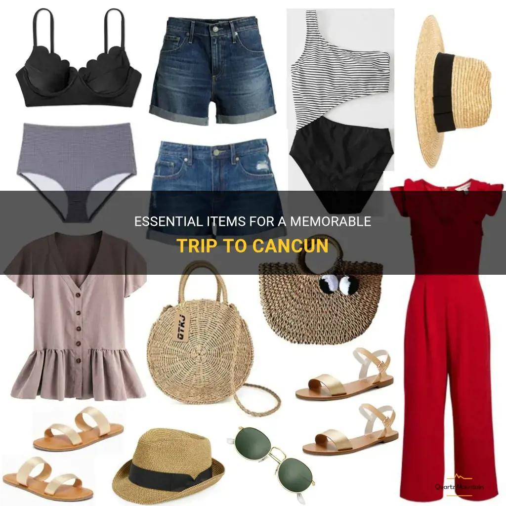 what should I pack for a trip to cancun