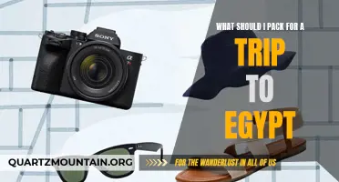 Essential Items to Pack for Your Trip to Egypt