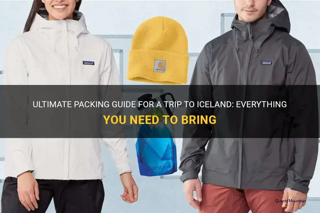what should I pack for a trip to iceland