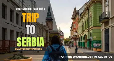 Essential Items to Pack for a Memorable Trip to Serbia