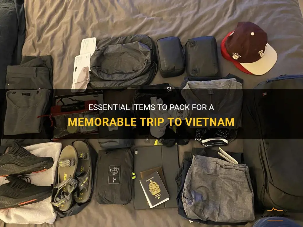 what should I pack for a trip to vietnam