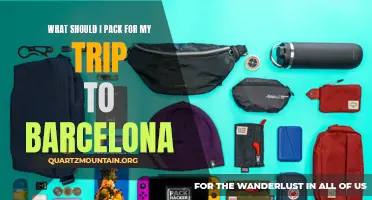 Essential Items to Pack for Your Trip to Barcelona