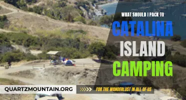 Essential Items for a Memorable Camping Trip to Catalina Island