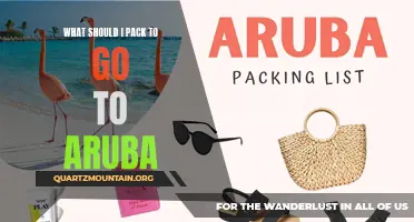 Essential Items to Pack for an Unforgettable Trip to Aruba