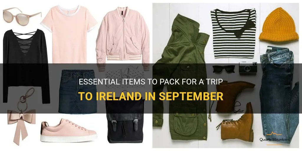 what should I pack to go to ireland in September
