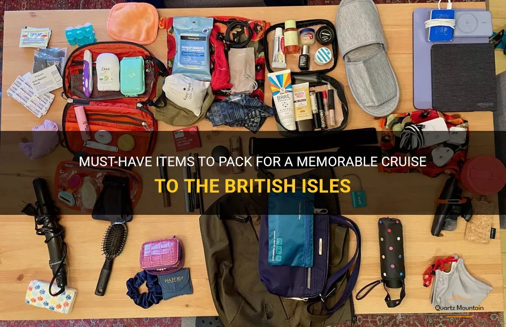 what should you pack for a cruise to british isles