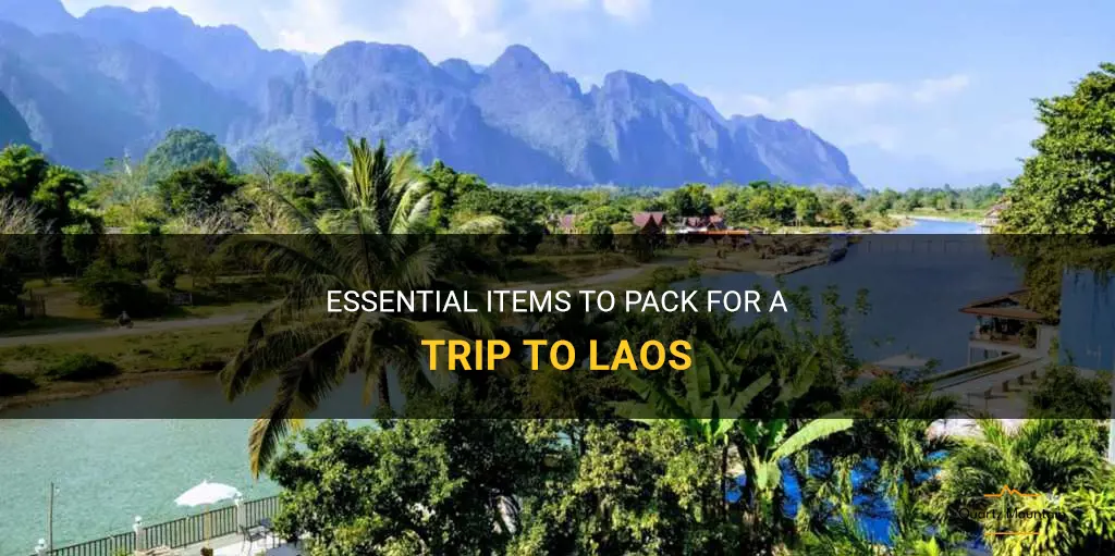 what should you pack for trip to laos