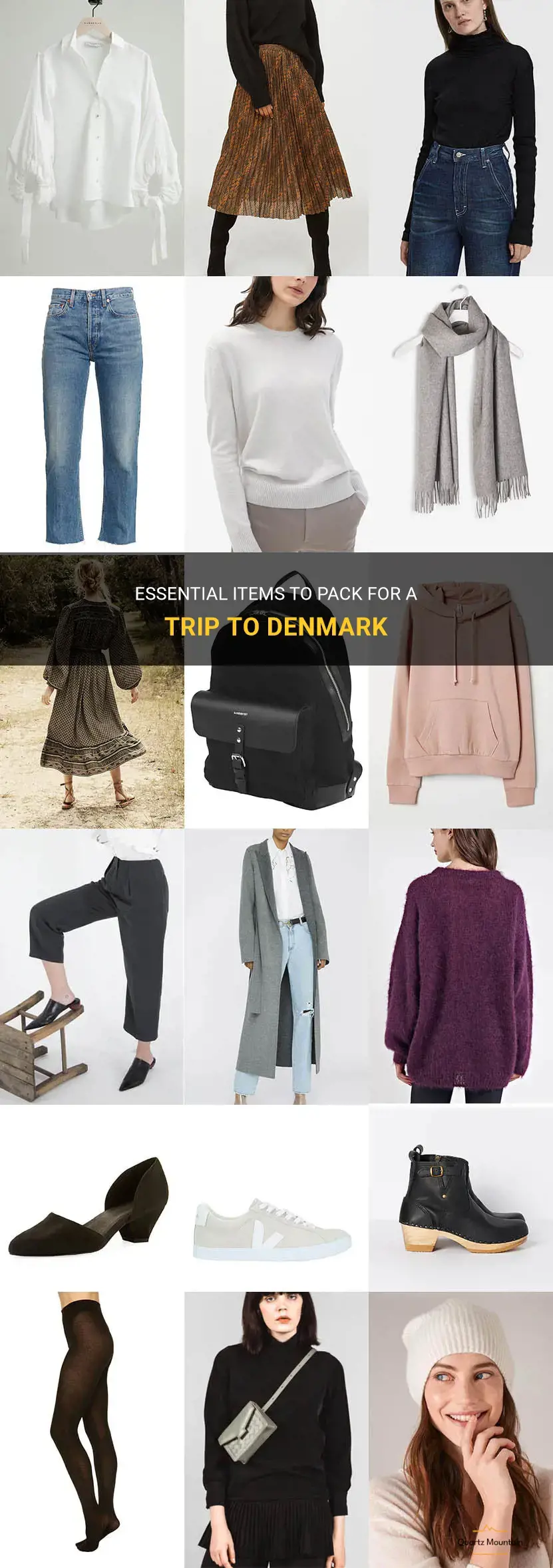 what should you pack to go to denmark