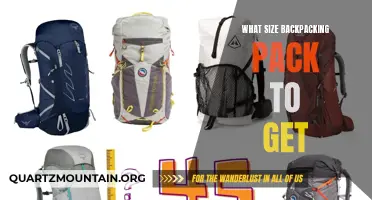 Choosing the Right Size Backpacking Pack for Your Adventures