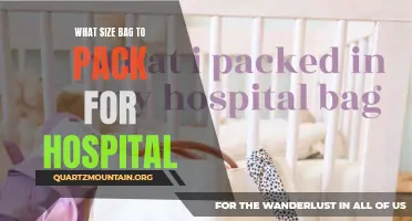 Choosing the Right Bag Size for Your Hospital Stay