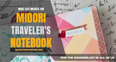 Finding the Perfect Inserts for Your Midori Traveler's Notebook