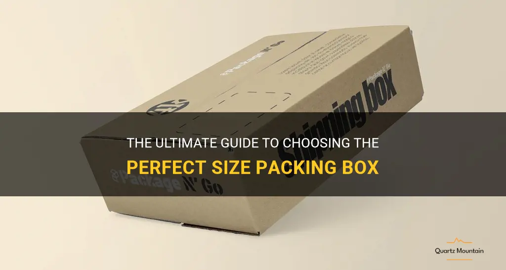 what size packing box to use