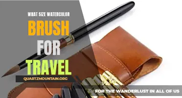 Choosing the Right Watercolor Brush for Traveling: Finding the Perfect Size