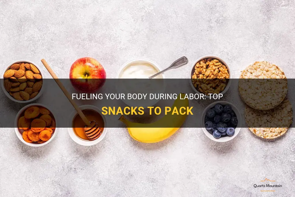 what snacks to pack for labor