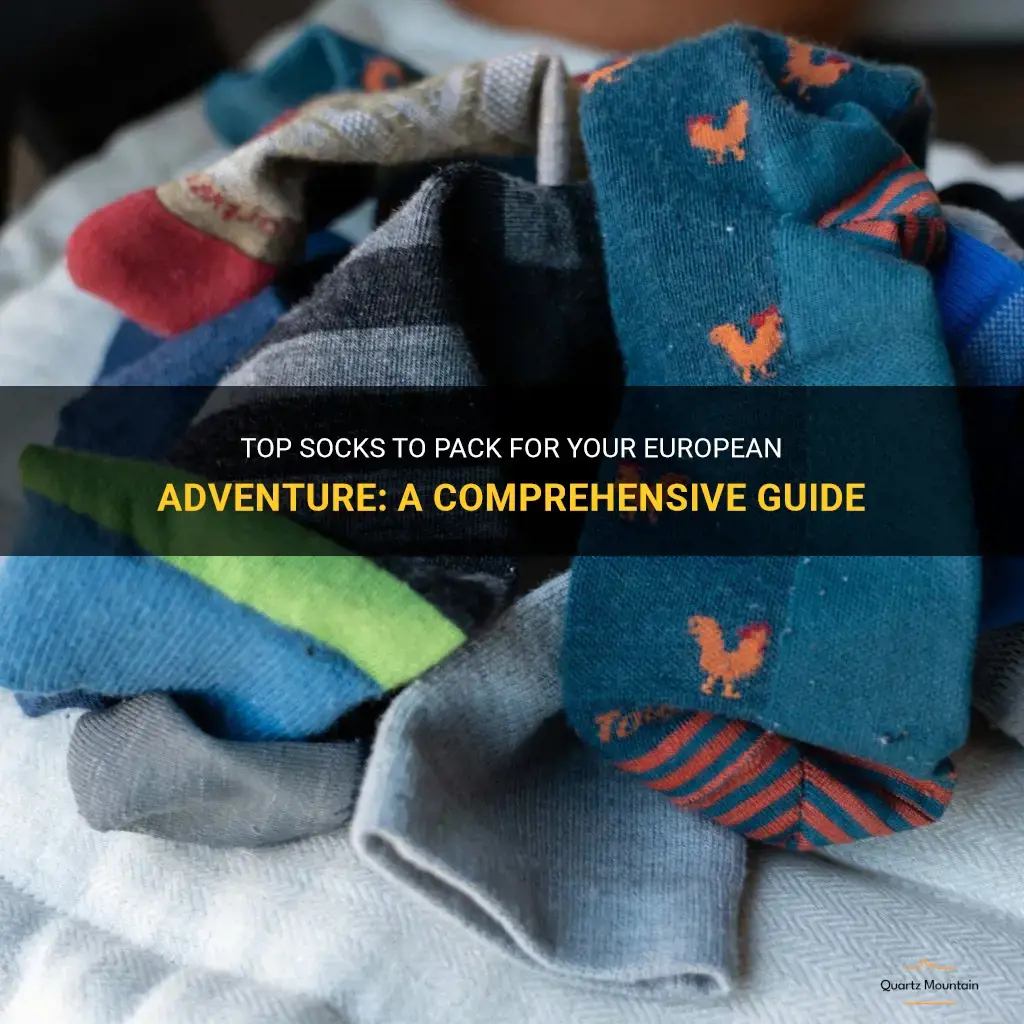 what socks to pack while traveling europe